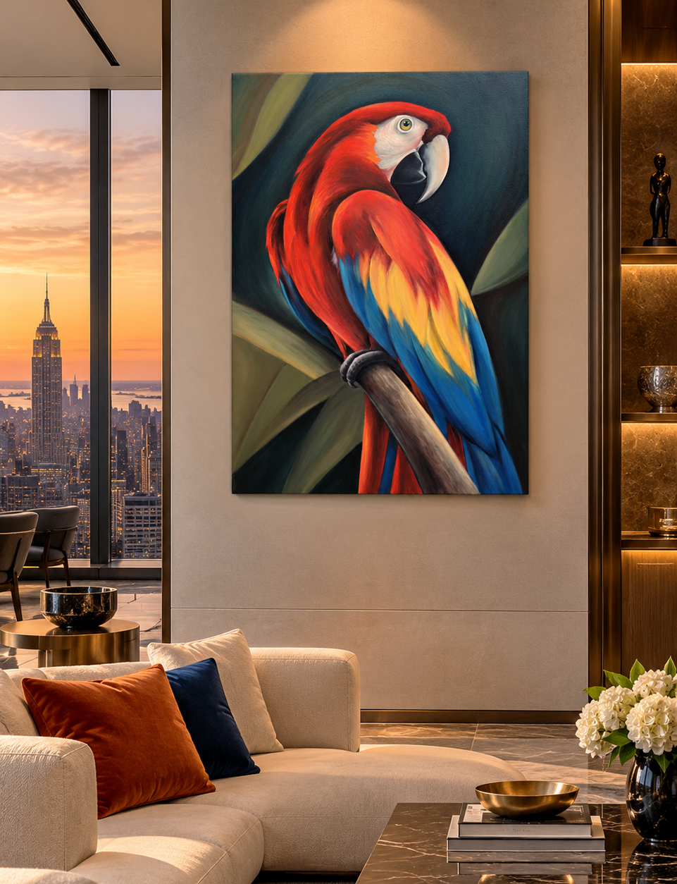 Sample image of an artwork in a gallery